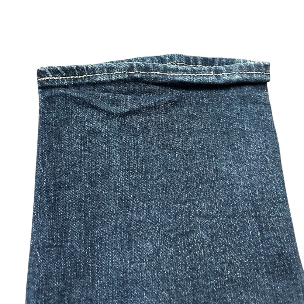 Kut from the Kloth Distressed Stretch Medium Wash Jeans Size 8 EUC Straight Leg - Picture 7 of 7